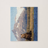 brown bear, Ursus arctos, grizzly bear, Ursus Legpuzzel (Verticaal)
