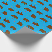 Brown Bears Cadeaupapier (Hoek)