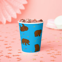 Brown Bears Papieren Bekers