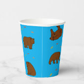 Brown Bears Papieren Bekers (Rechts)