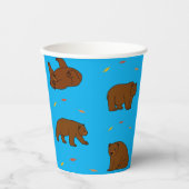 Brown Bears Papieren Bekers (Voorkant)