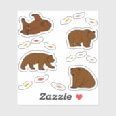 Brown Bears Sticker (Vel)