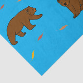 Brown Bears Tissuepapier (Detail)