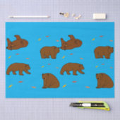 Brown Bears Tissuepapier (Craft)