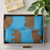 Brown Bears Tissuepapier (Geschenk)