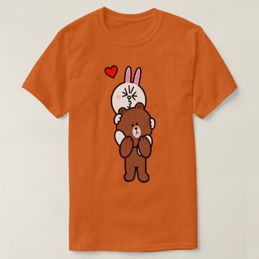 Brown Beer Cony Carry me Home Mijn liefde T-shirt (Design voorkant)