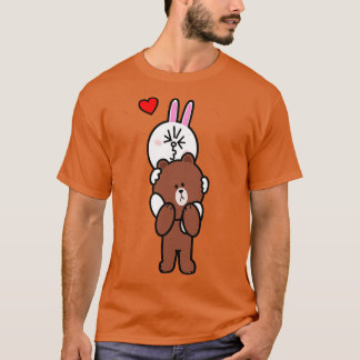 Brown Beer Cony Carry me Home Mijn liefde T-shirt