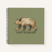 Brown Beer Custom Camp Journal of Notebook Notitieboek (Voorkant)