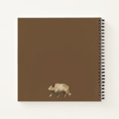 Brown Beer Custom Camp Journal of Notebook Notitieboek (Achterkant)