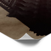 Brown Big Ben Art-fotografie Poster (Hoek)