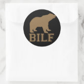 BROWN BILF RONDE STICKER (Tas)