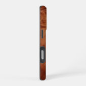 Brown Black Southwest Faux Koeienhuid iPhone Hoesje (Rechterkant)