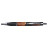 Brown Black Southwest Faux Koeienhuid Pen (Achterkant)