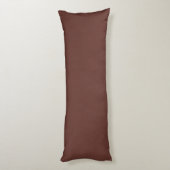 Brown Body Pillow Lichaamskussen (Achterkant (Verticaal))