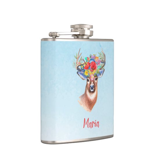 Brown Boho Deer Heupfles (Rechts)