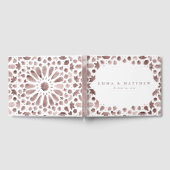 Brown Boho Waterverf Mediterranean Tegel Gastenboek (Volledig)