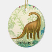 Brown Brachiosaurus Dinosaur Ornament (Links)