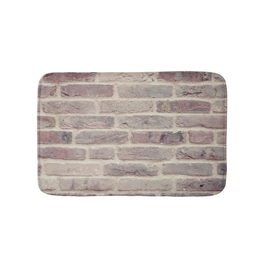 Brown Brick Wall Badmat (Voorkant)