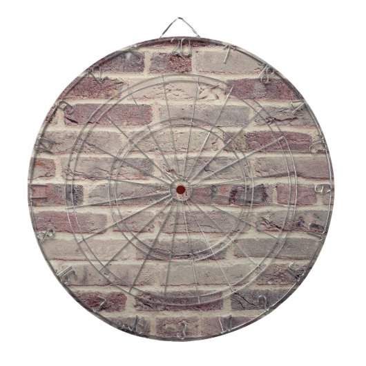 Brown Brick Wall Dartbord (Voorkant)