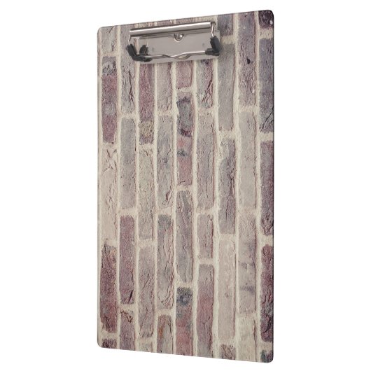 Brown Brick Wall Klembord (Links)