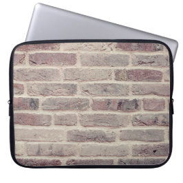 Brown Brick Wall Laptop Sleeve
