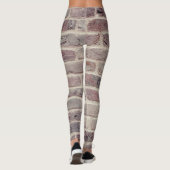 Brown Brick Wall Leggings (Achterkant)