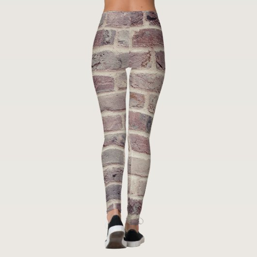 Brown Brick Wall Leggings (Achterkant)