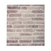 Brown Brick Wall Notitieblok (Voorkant)