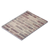 Brown Brick Wall Notitieboek (Linkerzijde)