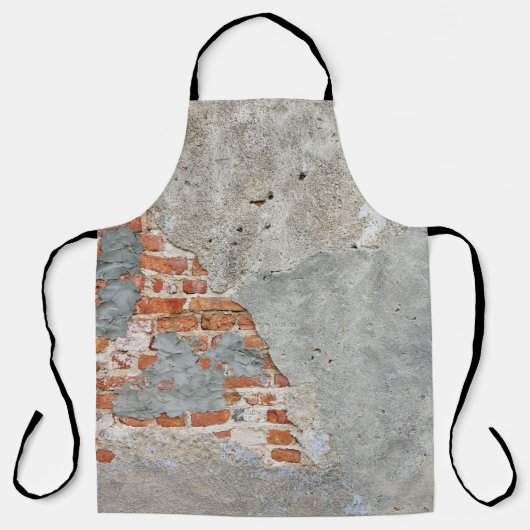 Brown brick wall schort (Voorkant)