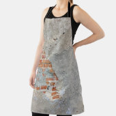 Brown brick wall schort (Insitu)