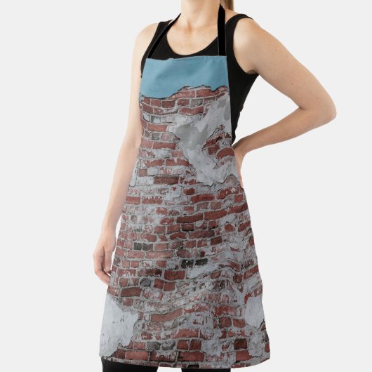 Brown brick wall schort (Insitu)