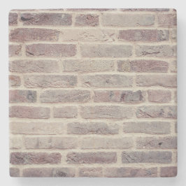 Brown Brick Wall Stenen Onderzetter