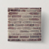 Brown Brick Wall Vierkante Button 5,1 Cm (Voorkant)