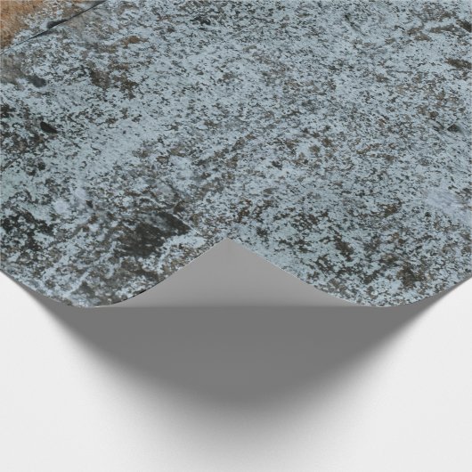 Brown bricked wall cadeaupapier (Hoek)