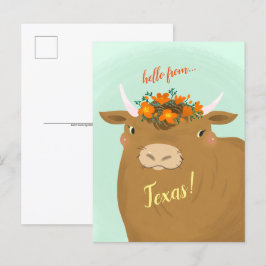 Brown Bull Aanpassen State Briefkaart