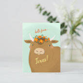 Brown Bull Aanpassen State Briefkaart (Staand voorkant)