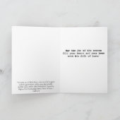 Brown Bunny In The Snow Feestdagen Kaart (Binnen)