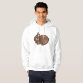 Brown Bunny Rabbit Hoodie (Voorkant volledig)