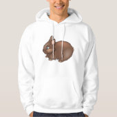Brown Bunny Rabbit Hoodie (Voorkant)