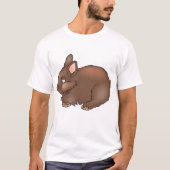 Brown Bunny Rabbit T-shirt (Voorkant)