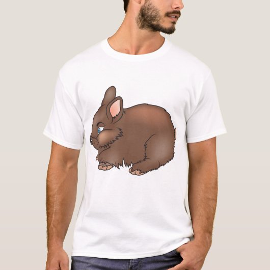 Brown Bunny Rabbit T-shirt (Voorkant)