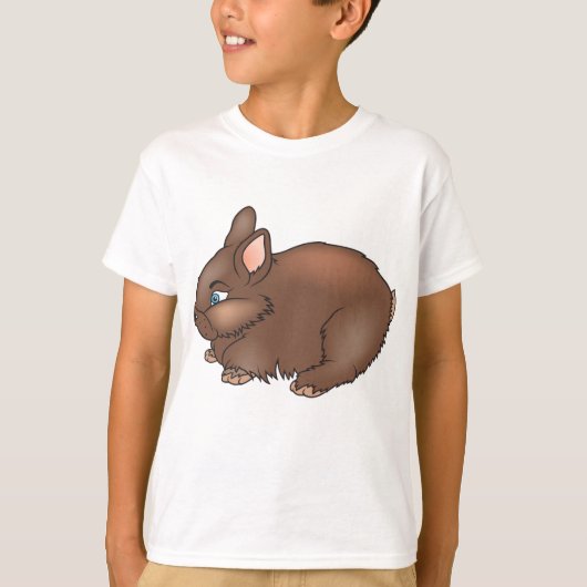 Brown Bunny Rabbit T-shirt (Voorkant)
