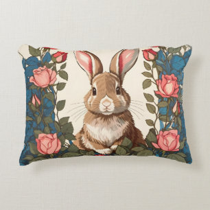Brown Bunny Roos Tuin Accent Kussen