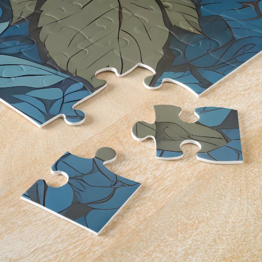 Brown Bunny Roos Tuin Legpuzzel (Zijkant)