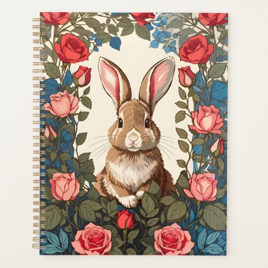 Brown Bunny Roos Tuin Planner (Voorkant)