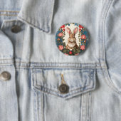 Brown Bunny Roos Tuin Ronde Button 5,7 Cm (In situ)