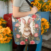 Brown Bunny Roos Tuin Tote Bag