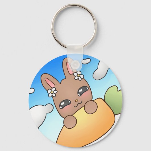 Brown Bunny Sleutelhanger (Voorkant)