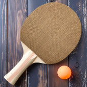 Brown Burlap Tafeltennisbatje